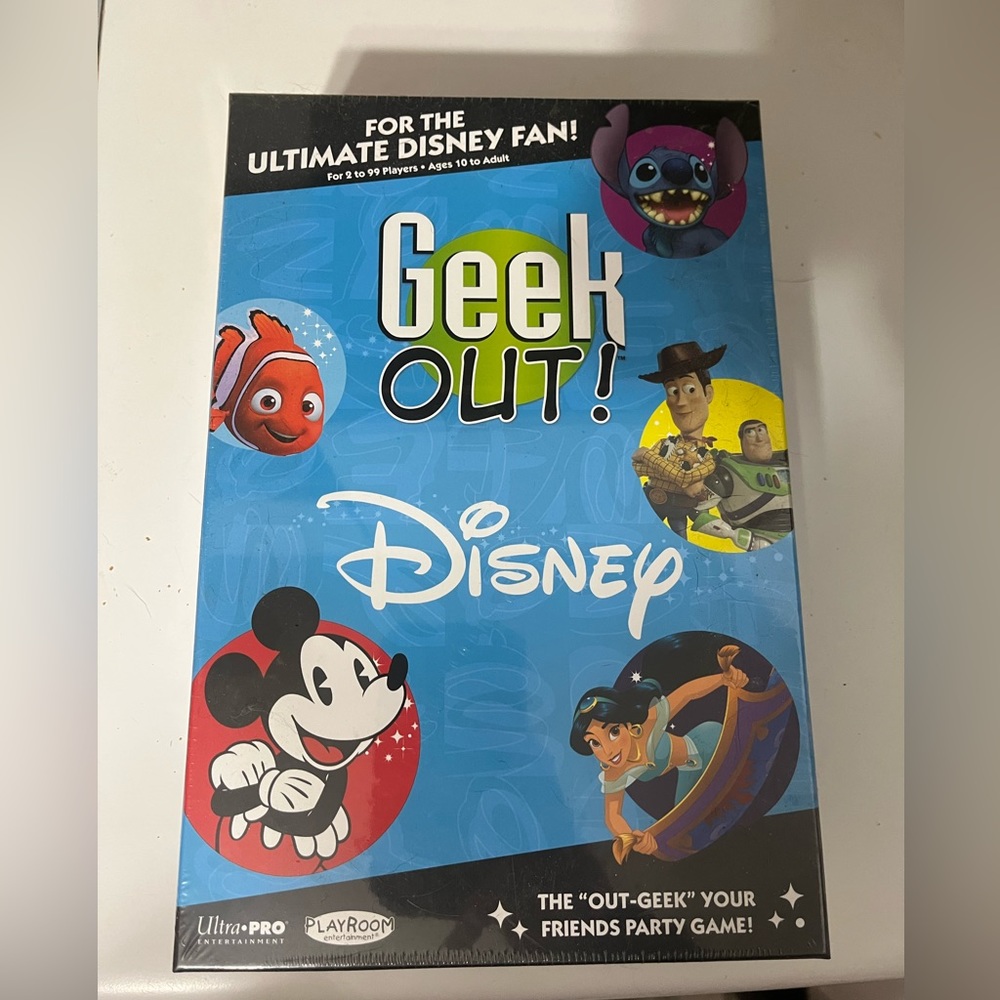 Disney “Geek Out” board game.